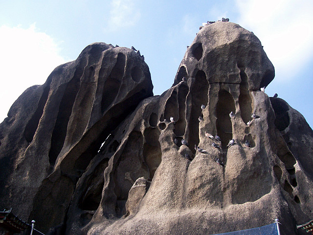 Guksadang temple - Seonbawi (the rock of zen)