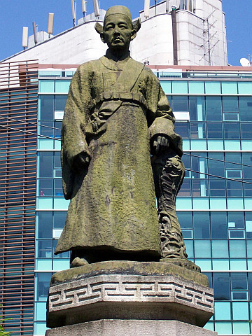 Jogyesa temple - Statue of a famous character