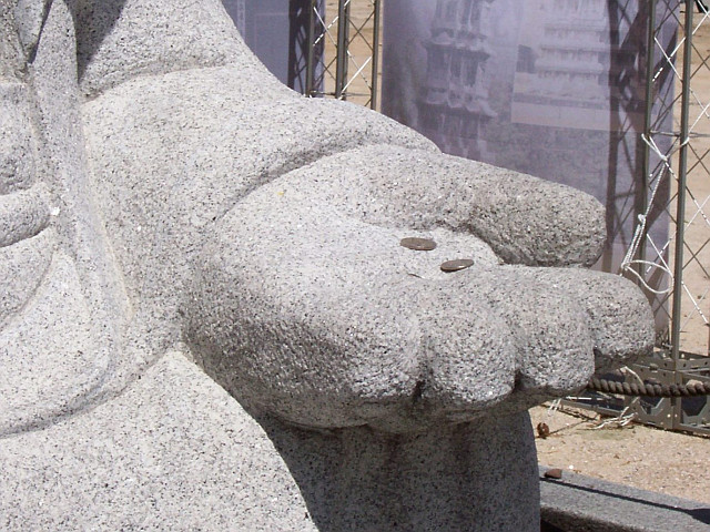 Temple Jogyesa - Zoom sur statue