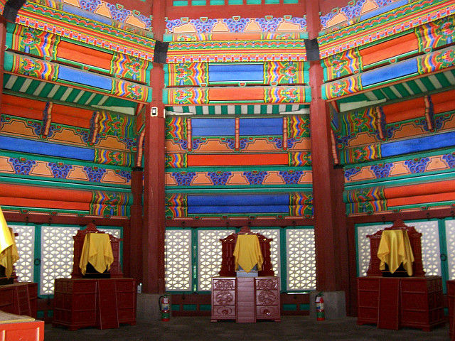 Wongudan - Intérieur du temple