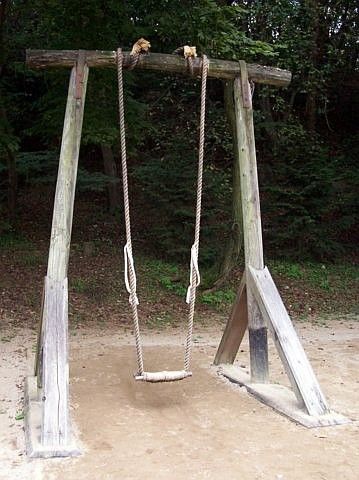 Yong-in folk village - Swing