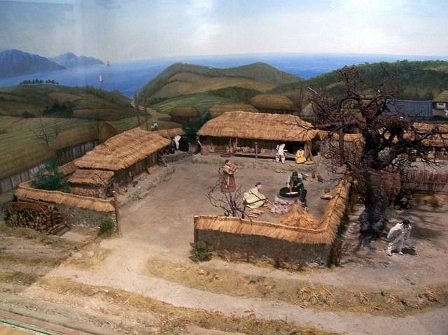 Village folklorique de Yong-in - Maquette d'une ferme