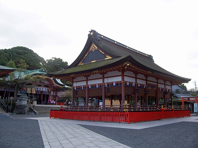 Sanctuaire Fushimi Inari - hall