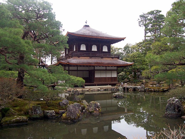 Temple Ginkaku-ji - Le pavillon d'argent