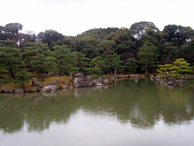 Kinkaku-ji temple - Pond