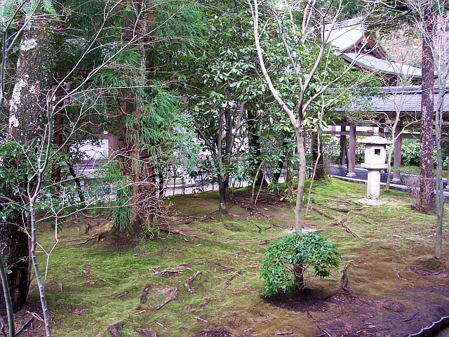 Temple Ryoan-ji - Jardin humide