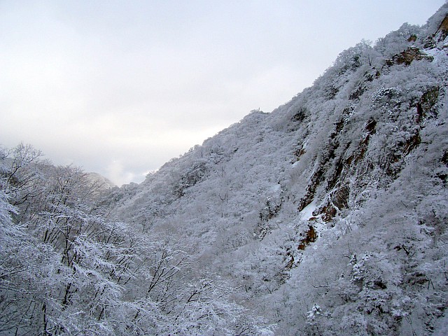 Near Nikko - Landscape near Kegon falls