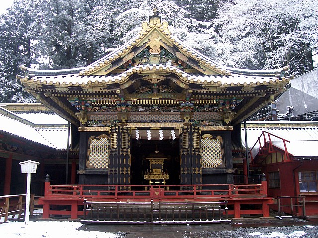 Toshogu shrine - Sacred shed