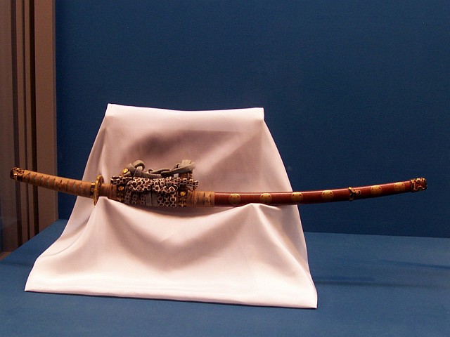 Tokyo National museum - Nipponto (or katana by misnomer) in its scabbard