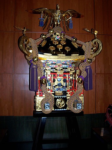 Edo-Tokyo museum - Mikoshi (portable shrine)