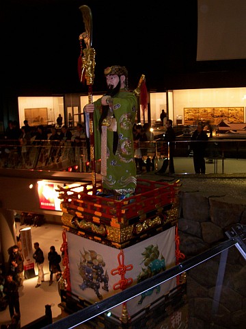 Edo-Tokyo museum - Top of a cart used in festivals