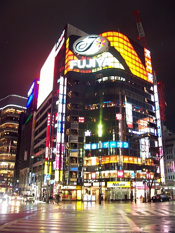 Ginza district