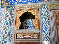 Niche pour bougie dans le palais de Topkapı