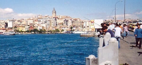 Pont de Galata à Istanbul