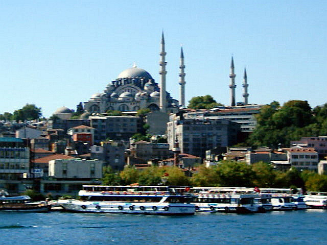 Süleymaniye Mosque with four minarets