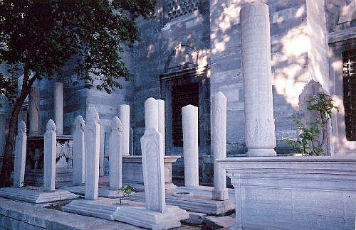 Cemetery near Süleymaniye Mosque