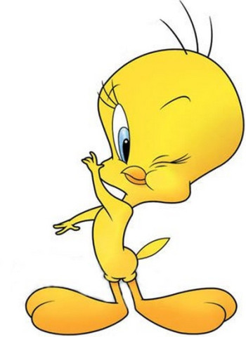 Tweety gives a wink