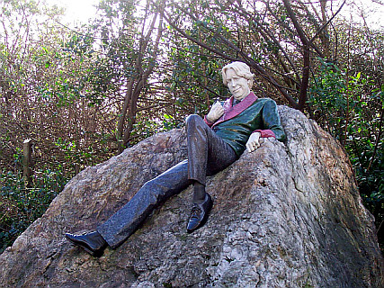 Statue d'Oscar Wilde