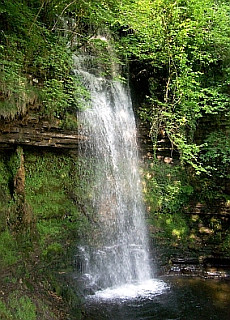 Waterfall of Glencar Lough