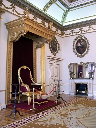 Château de Dublin - Salle du trône
