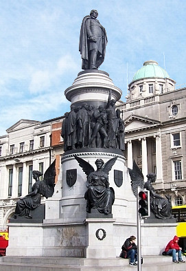 O'Connell street - Statue de Daniel O'Connell