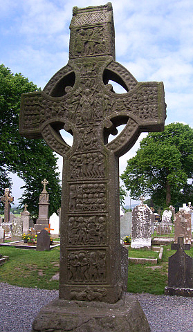 Monasterboice - Muiredach's cross, Last Judgement side