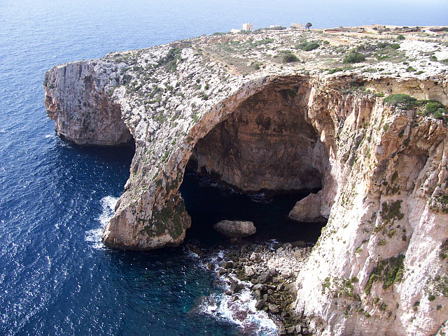 Arche de la grotte bleue