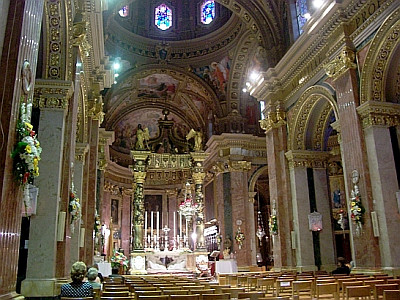 Basilique baroque de Victoria de l'île de Gozo