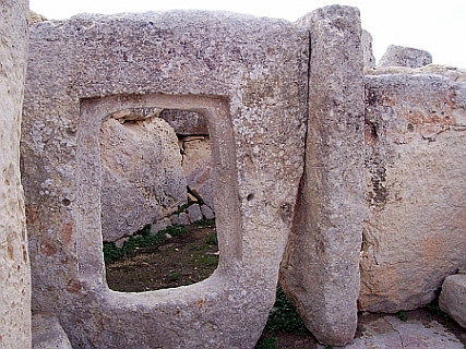 Ħaġar Qim - Ouverture