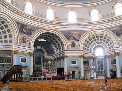 Eglise baroque de Mosta
