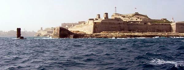Fort Saint-Elme à la pointe de La Valette