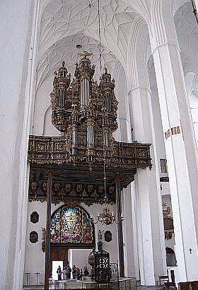 Gdańsk - Orgues baroques de l'église Notre-Dame