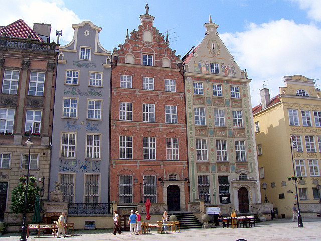 Gdańsk - Maisons de style flamand
