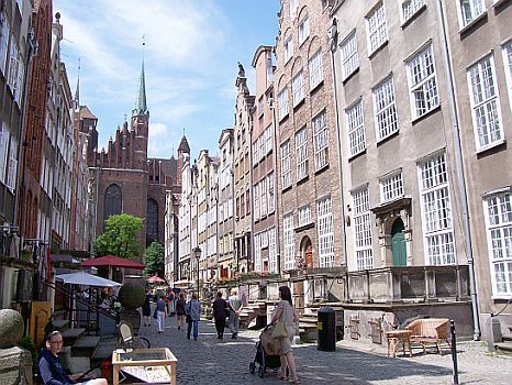 Gdańsk - Rue (ulica) Mariacka