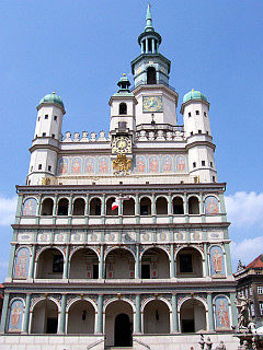 Place du marché - Hôtel de ville de Poznań