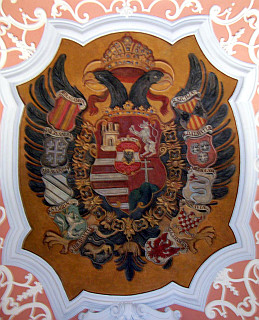 Fresque des armoiries de l'université