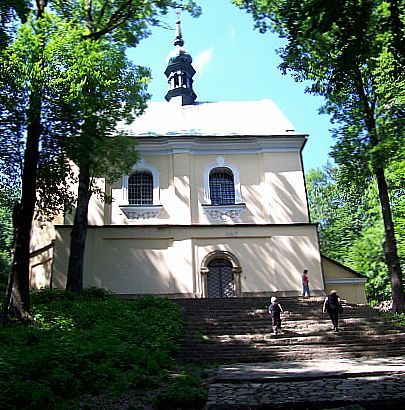 Kalwaria Zebrzydowska - Chapelle, en montée