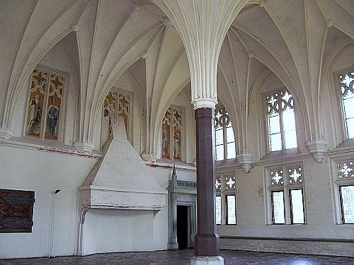 Château teutonique - Réfectoire d'été, dans les appartements du grand maître