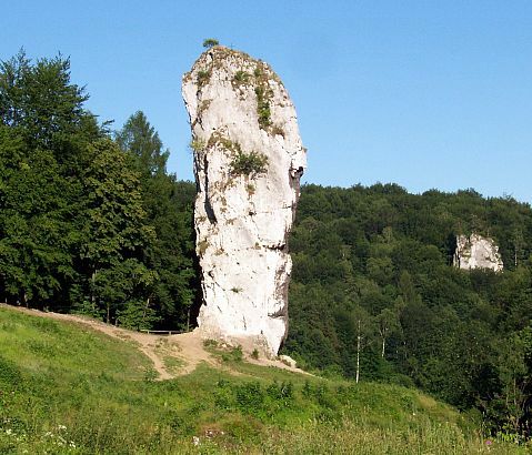 Parc National d'Ojców - Rocher calcaire "la massue d'Hercule"