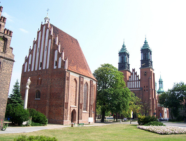 Poznań - Eglise Sainte-Marie et cathédrale