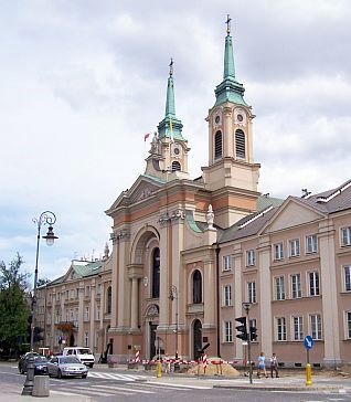 Varsovie - Eglise des forces armées polonaises
