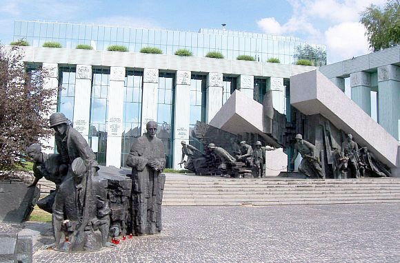 Varsovie - Monument du soulèvement de 1944