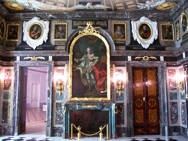 Palais royal de Varsovie - Cabinet de marbre