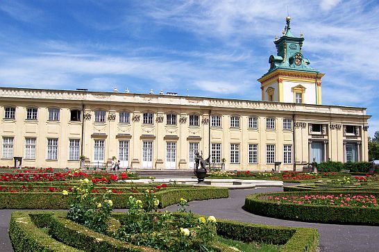 Palais de Wilanów et jardins à la française
