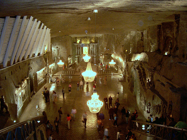 Mine de sel de Wieliczka - Eglise Sainte-Kinga