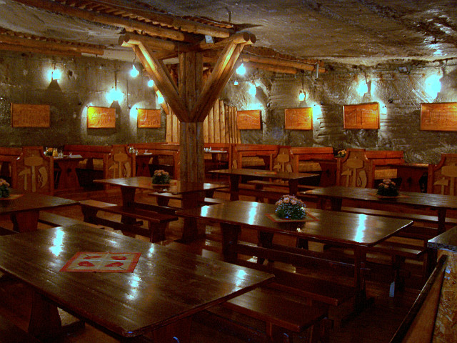 Mine de sel de Wieliczka - Restaurant dans la mine