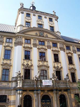 Wrocław - Façade de l'université