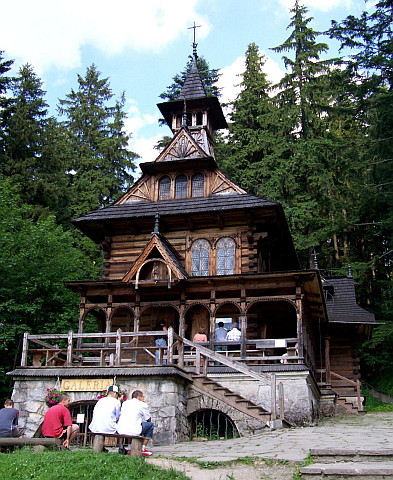 Zakopane - Eglise en bois du Sacré Coeur