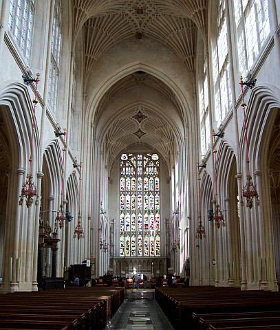 Nef de l'abbaye de Bath
