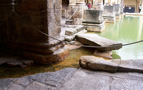 Roman baths - Water supply